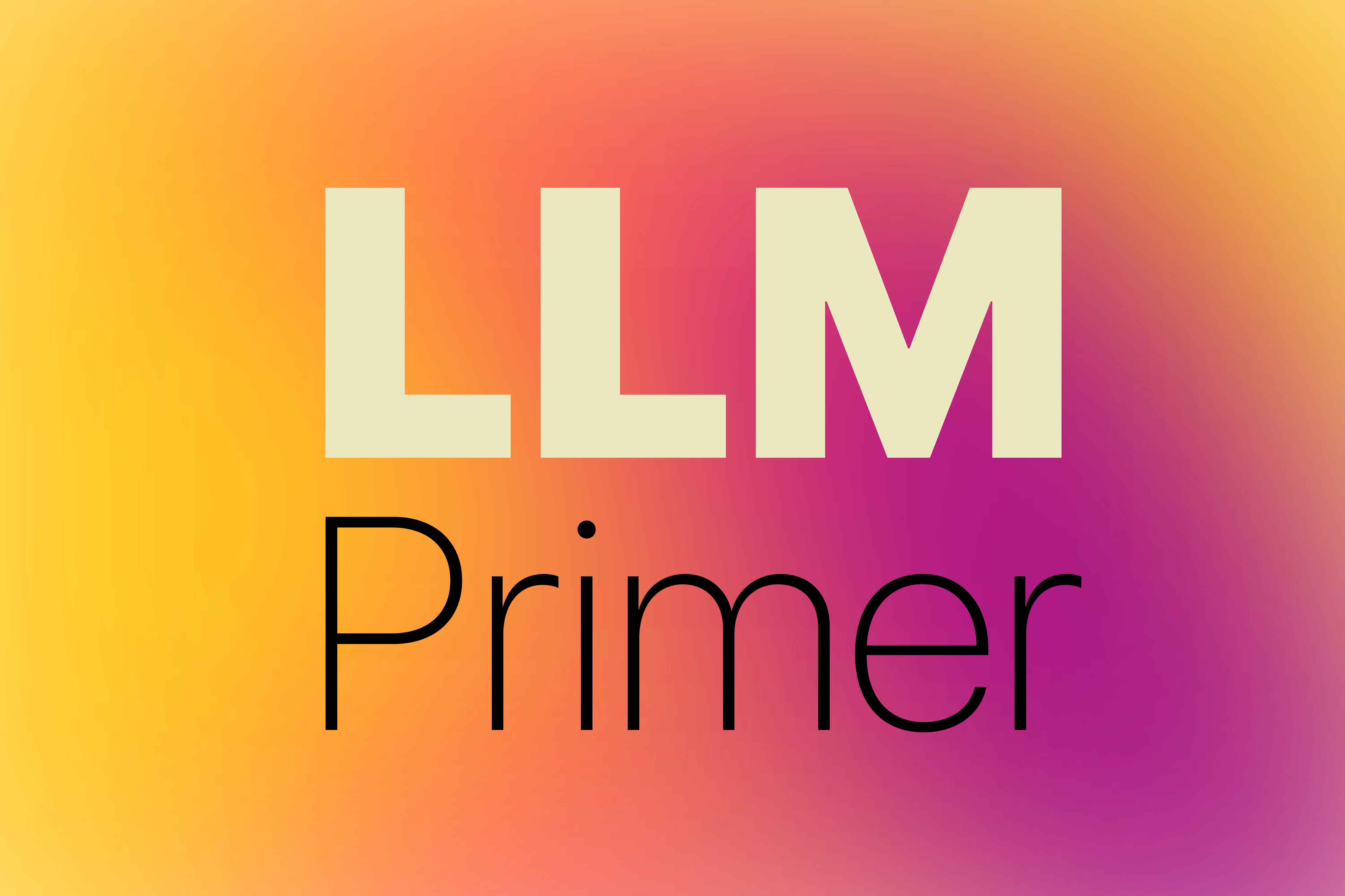 Building with LLMs